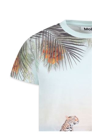 light-blue cotton tshirt MOLO KIDS | 1S25A2013803